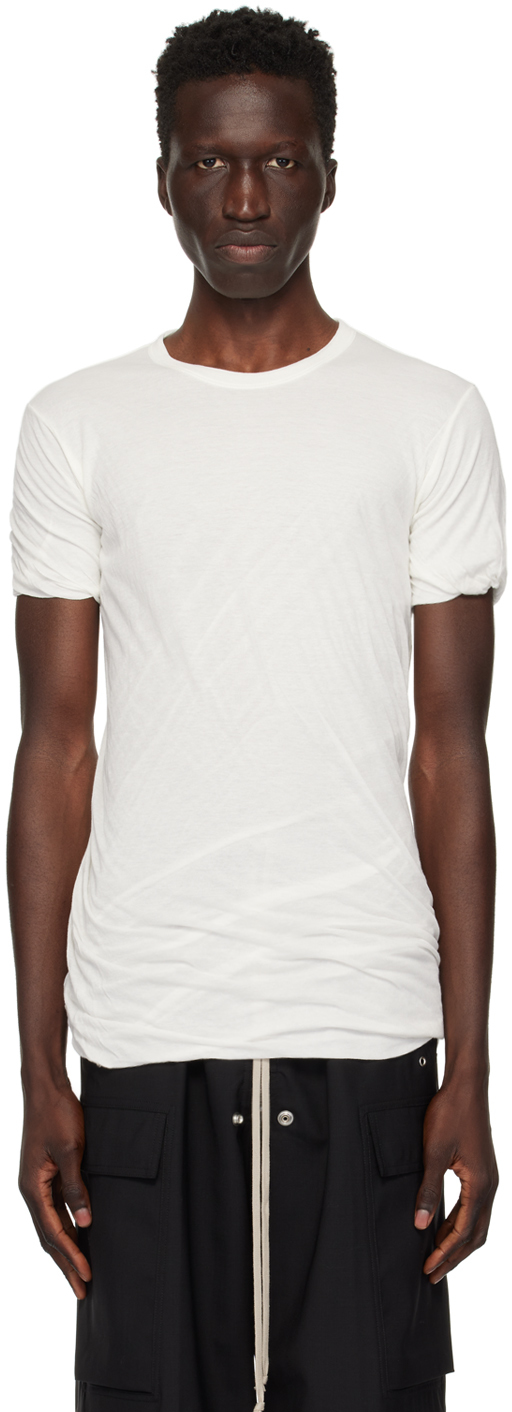 Rick Owens: Off-White Porterville Double T-Shirt | SSENSE