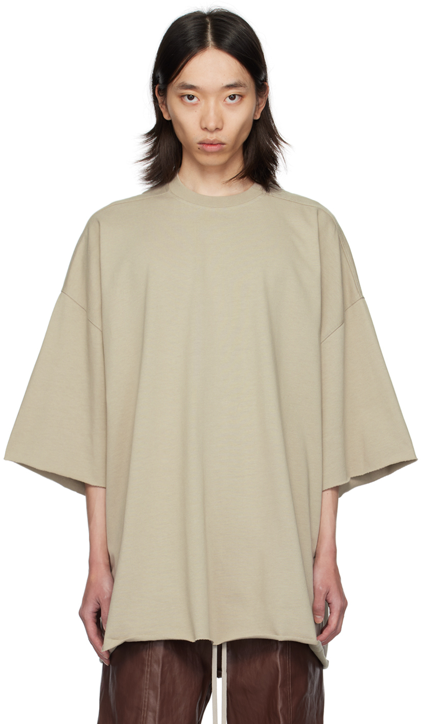 Shop Rick Owens オフホワイト Porterville Tommy Tシャツ In 08 Pearl