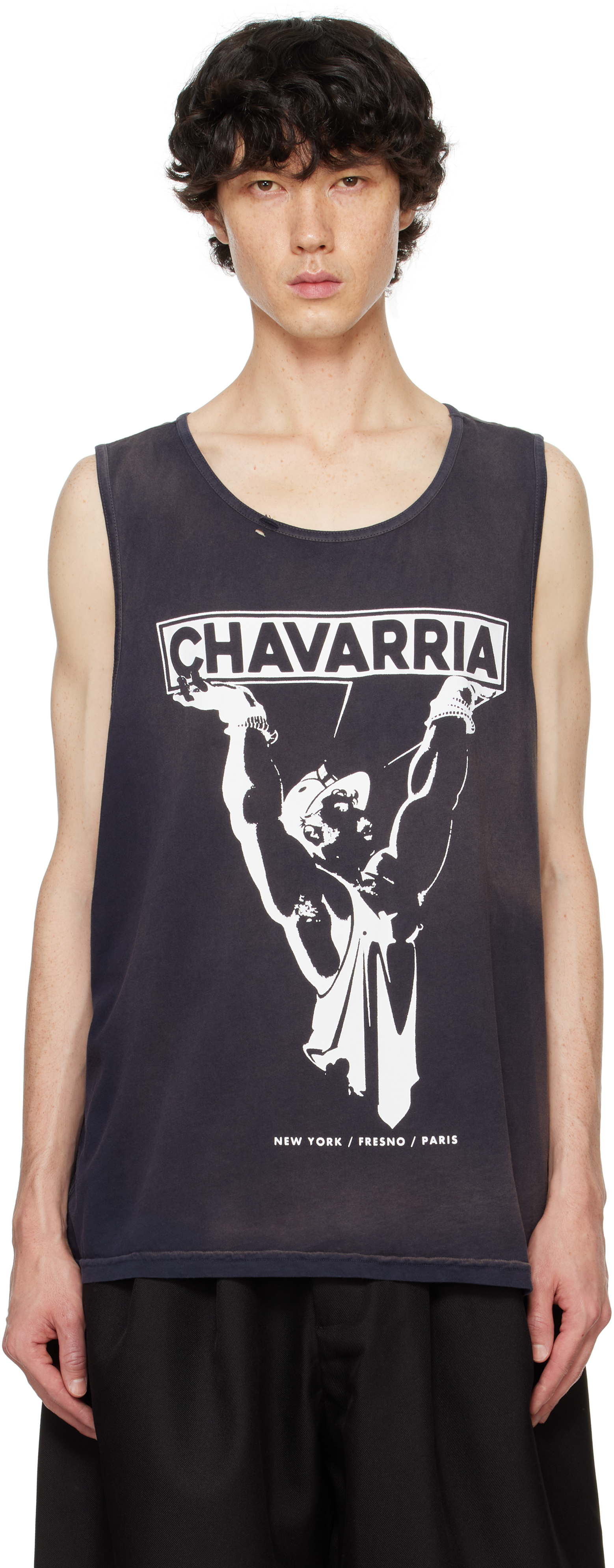 Black Cristopher Street Honcho Tank Top