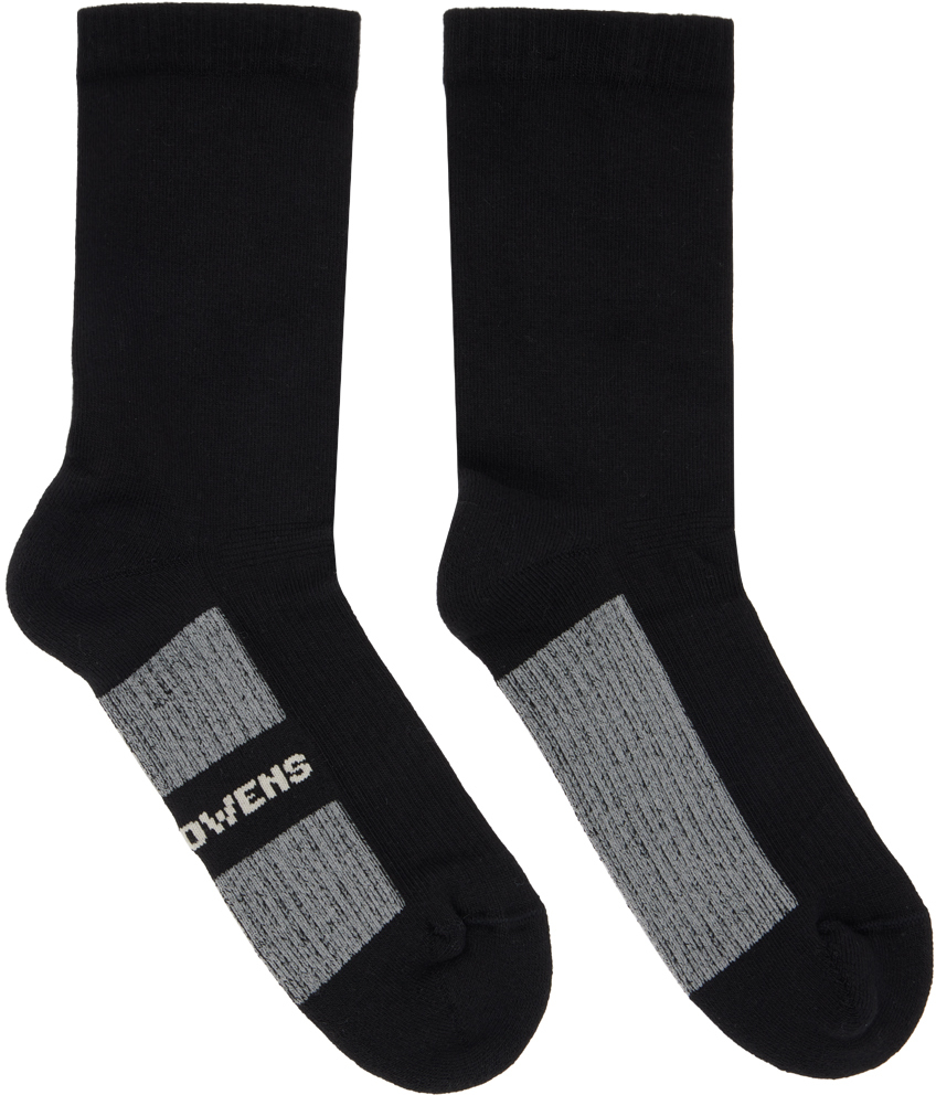 Black Porterville Glitter Socks