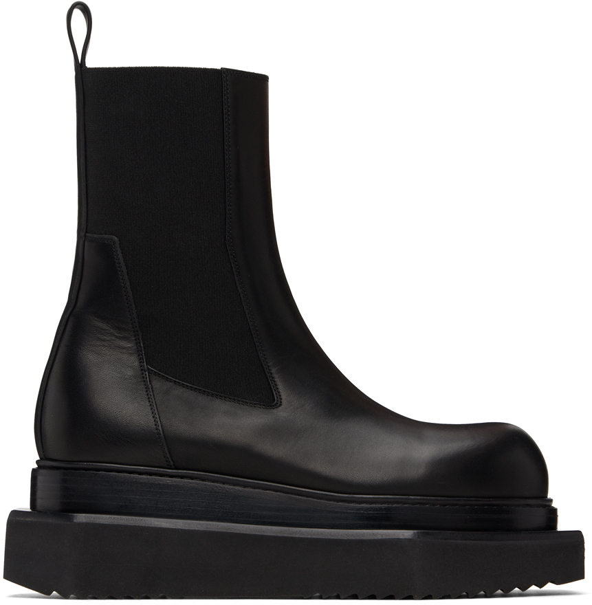 Black Porterville Beatle Turbo Cyclops Chelsea Boots