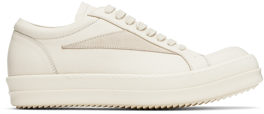 Rick Owens: Off-White Porterville Vintage Sneaks Sneakers Rick Owens: Off-White Porterville Vintage Sneaks Sneakers