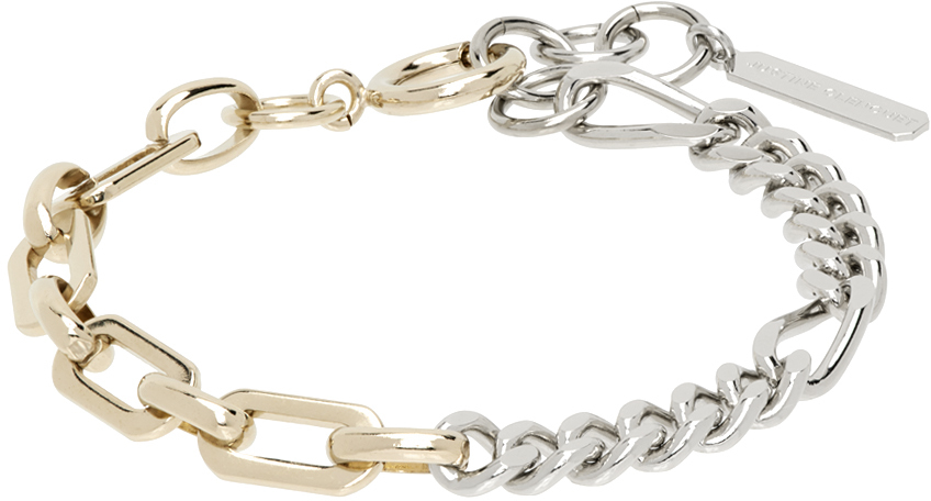 Silver 
Gold Vesper Bracelet