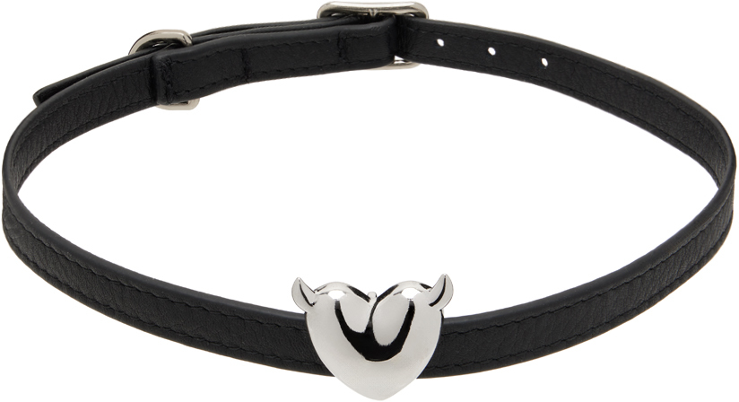 フランス発 ☆Justine Clenquet☆ Devil レザーチョーカー フランス発 ☆Justine Clenquet☆ Devil レザーチョーカー