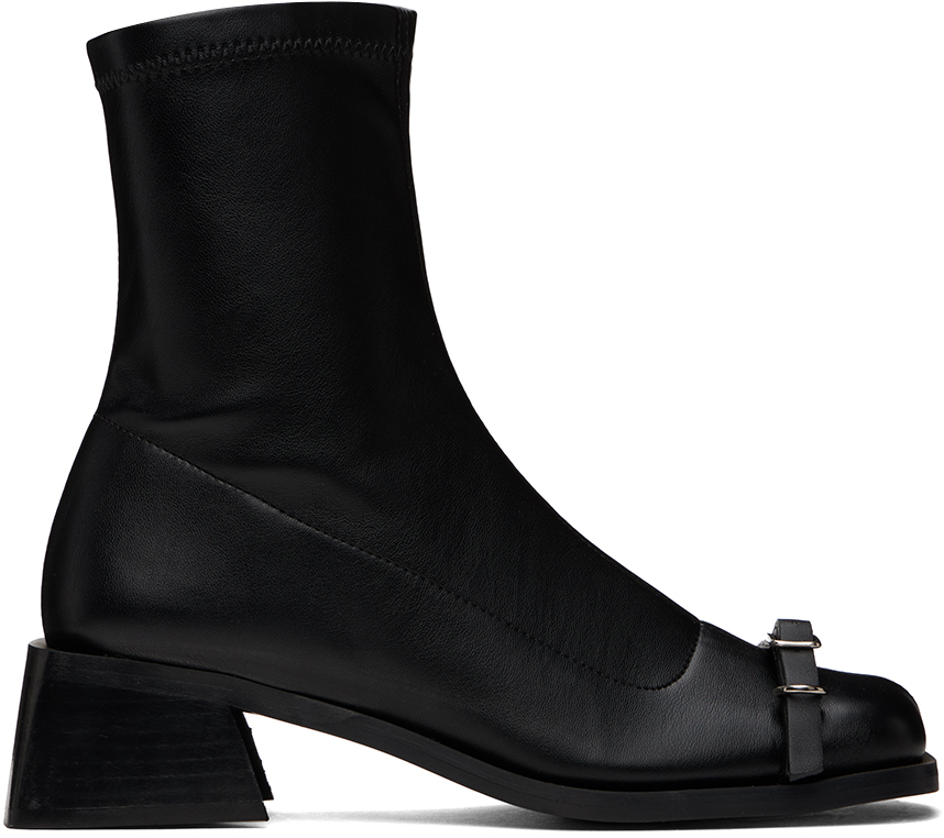 Black Janis Stretch Boots