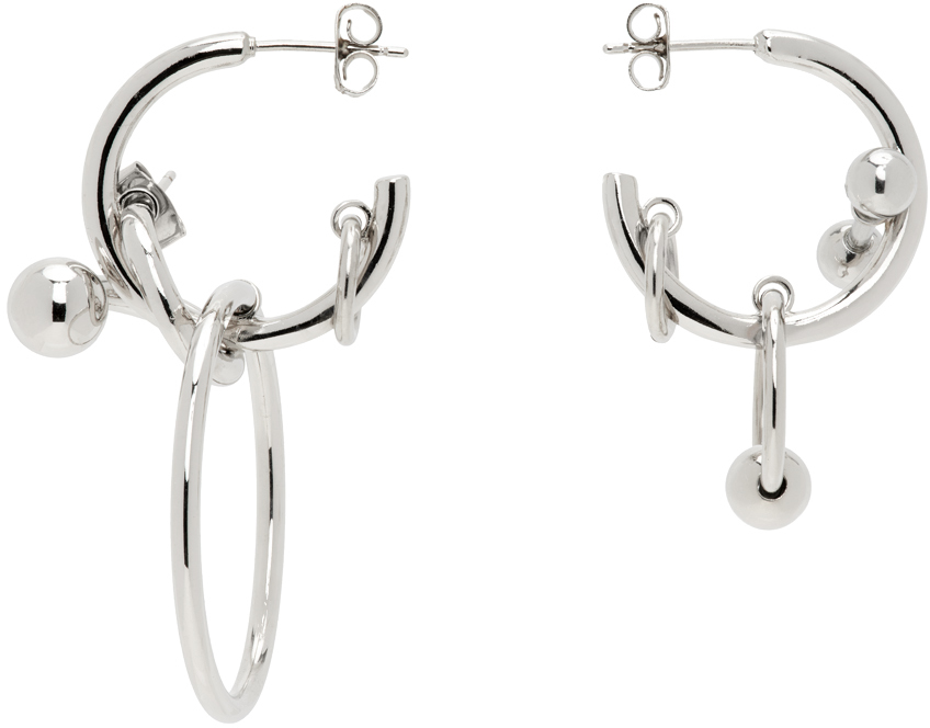 Silver Bel Earrings