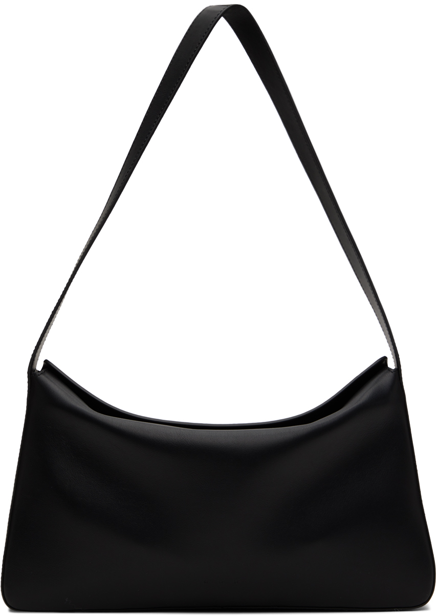 Black Soft Baguette Bag