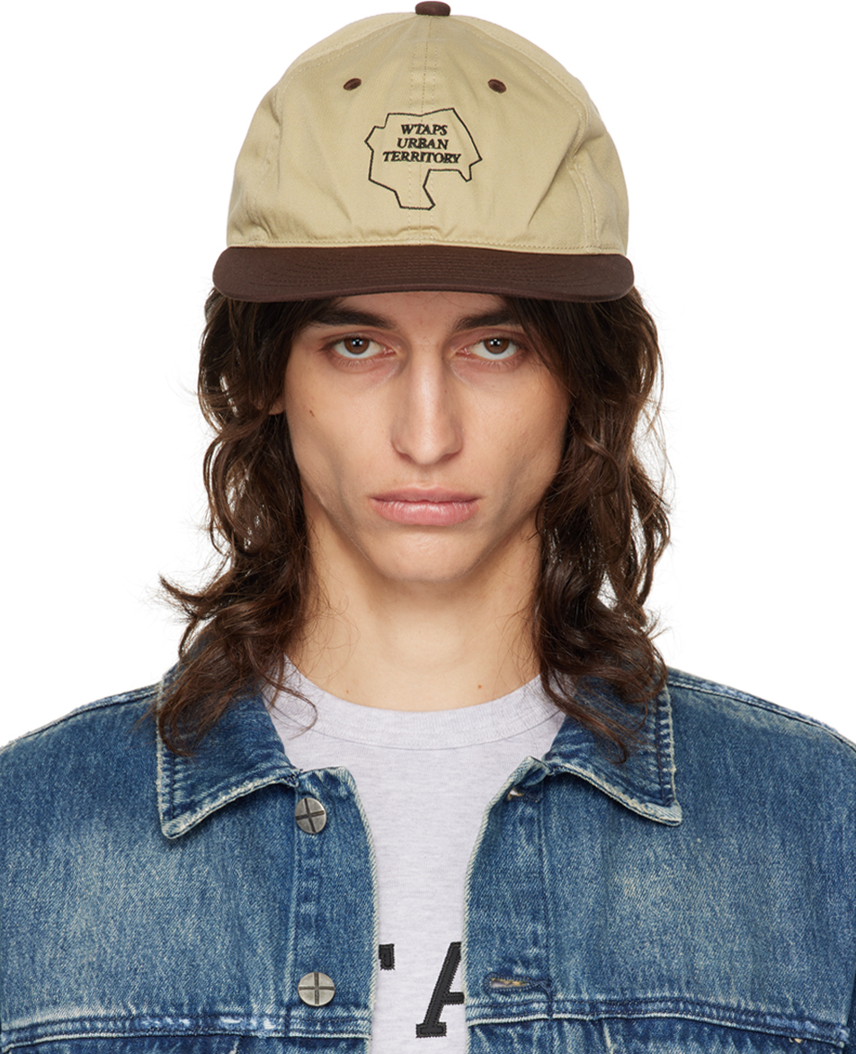 WTAPS: Beige & Brown T-6M 05 Cap | SSENSE