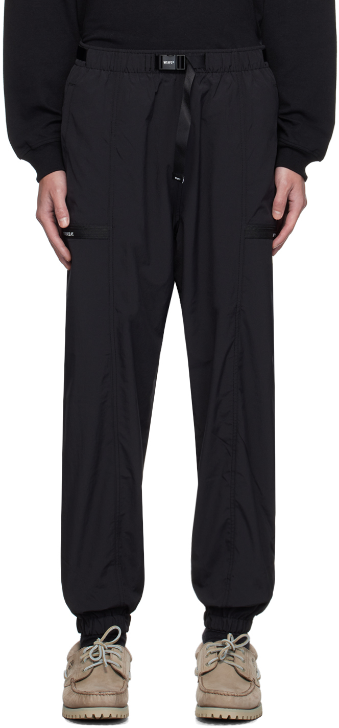 Black Belted Cargo Pants