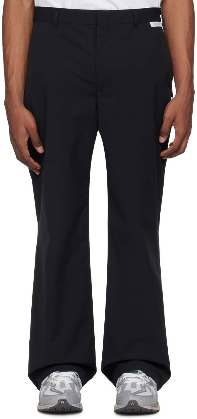 Shop Wtaps Black Lez Trousers