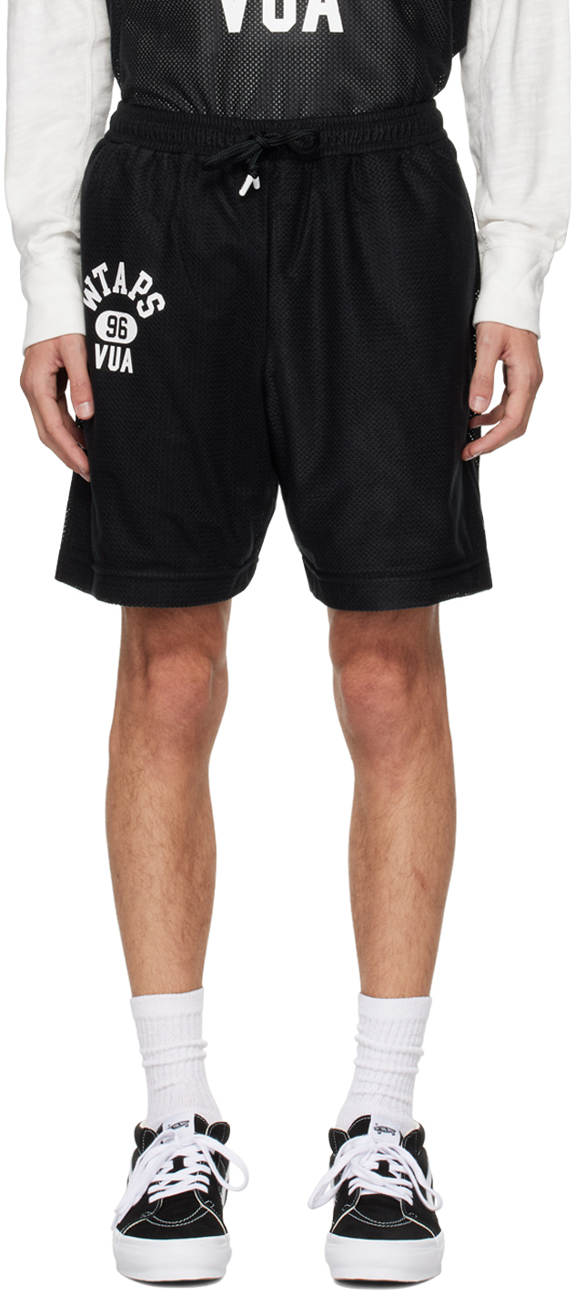 WTAPS BLACK WUS 02 SHORTS 