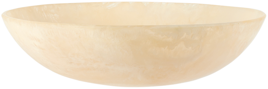 Soho Home Off-white Massimo Serving Bowl In Raisin