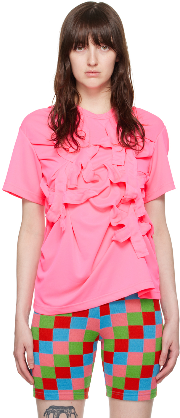 Comme des Garçons Pink Ribbon T-Shirt