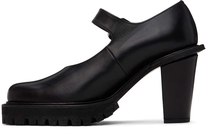 COMME DES GARÇONS BLACK MARY JANE KIDS LOVE GAITE EDITION HEELS 