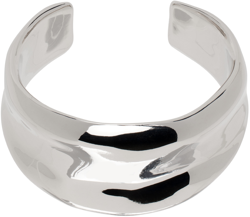 Silver 'The Luna' Cuff Bracelet