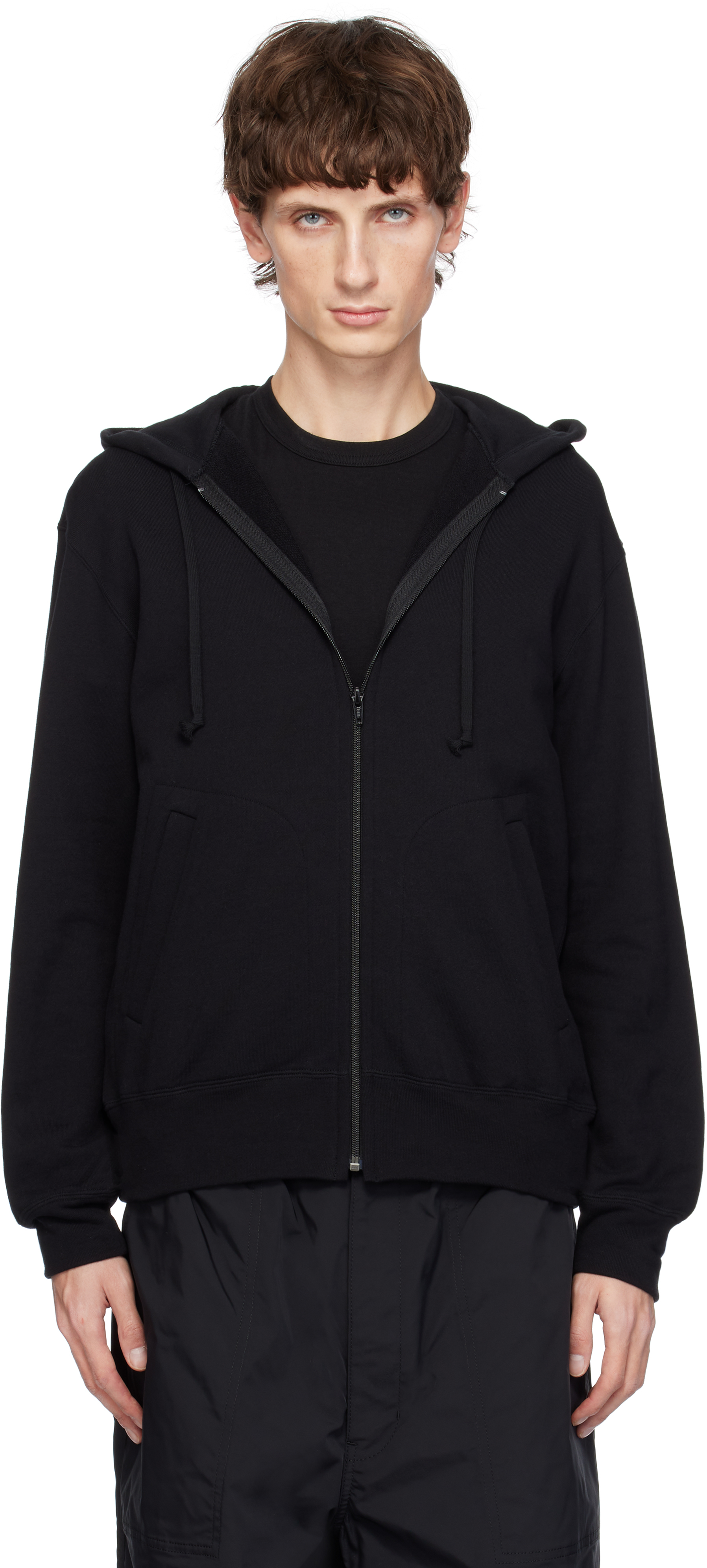 COMME des GARÇONS PLAY Black Heart On Back Hoodie