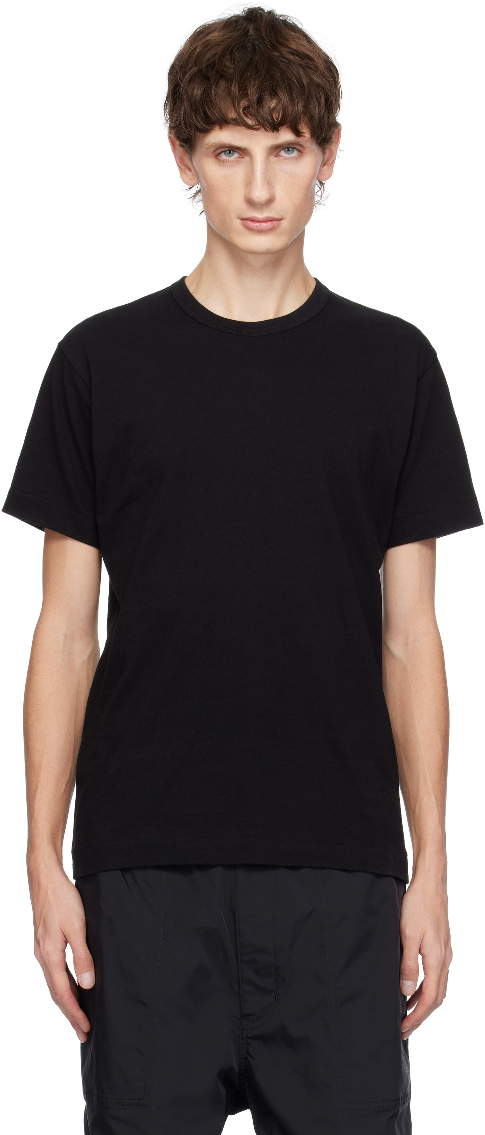 COMME des GARÇONS PLAY Black Classic Black Heart On Back T-shirt