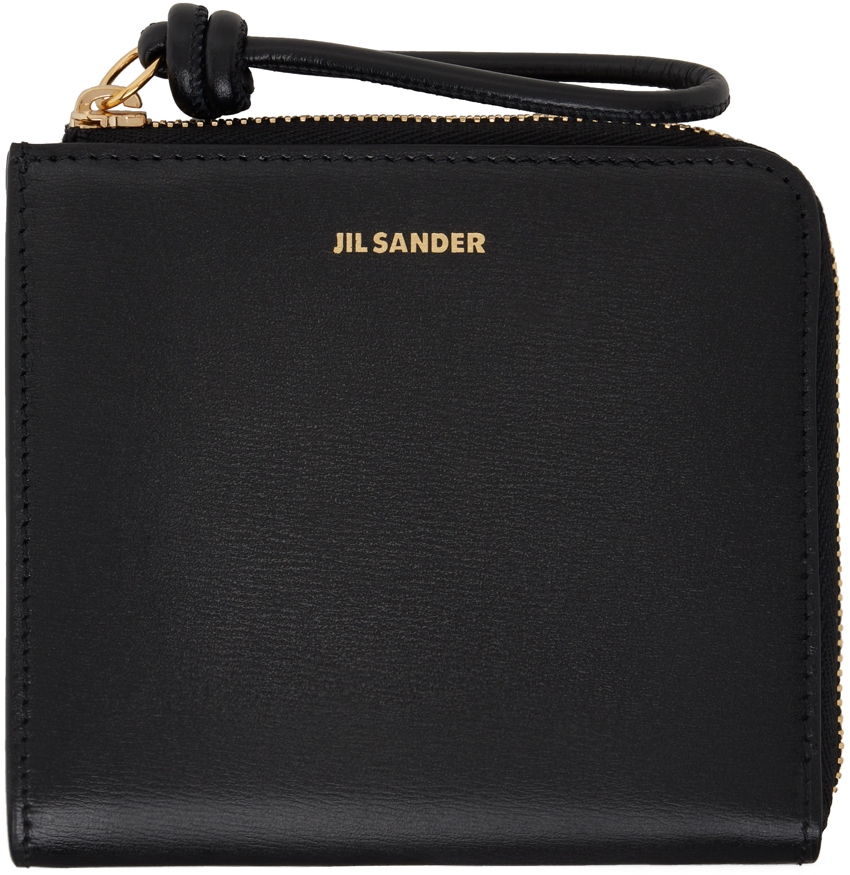 Shop Jil Sander ブラック Giro 財布 In 001 Black