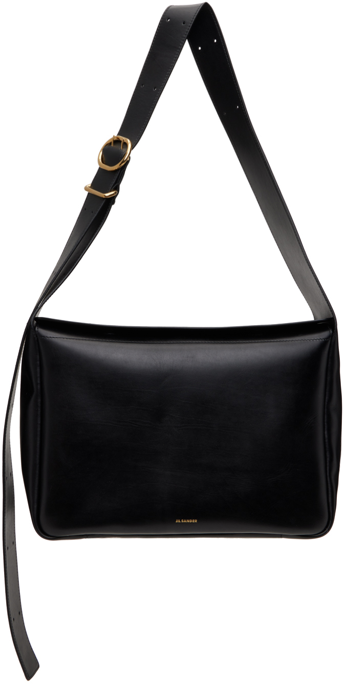 Black Flap Large Bag