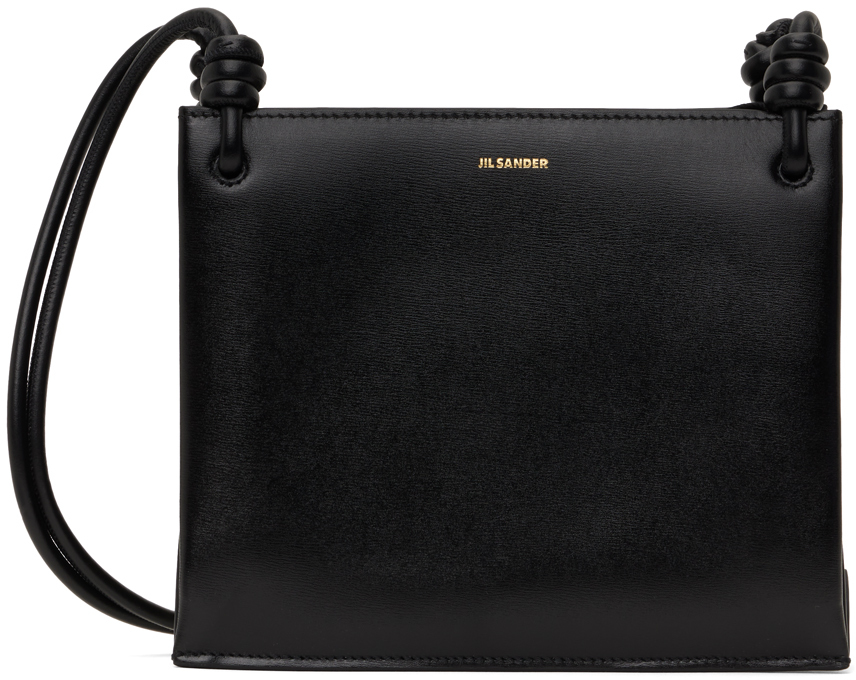 Jil Sander: Black Giro Crossbody Bag | SSENSE