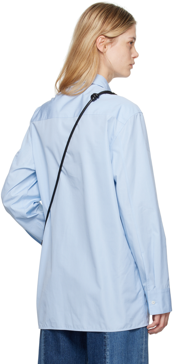 Jil Sander Blue Monday Shirt In 494 Sunny Sky