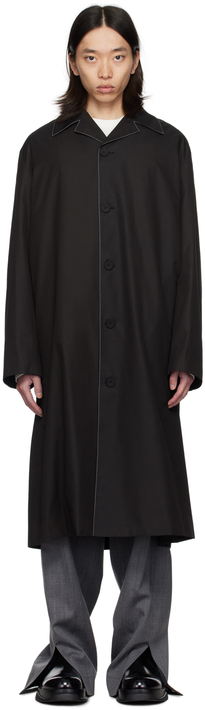JIL SANDER ジルサンダー コート 36(XS位) 4104824G0150 jil-sander-black-sport-coat.jpg