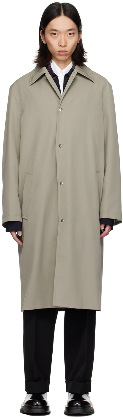 JIL SANDER TAUPE SPORT COAT 