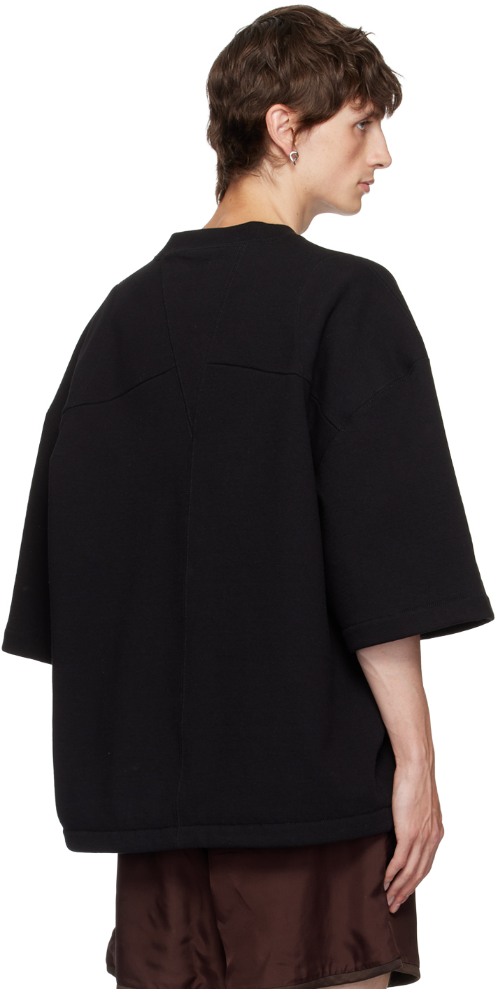 Jil Sander Basic Crewneck T-shirt In 001 Black