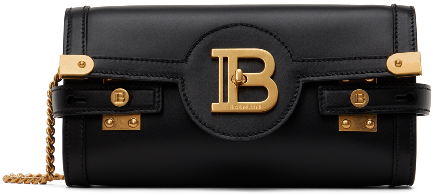 Shop Balmain ブラック B-buzz Pouch 23 バッグ In 0pa Noir