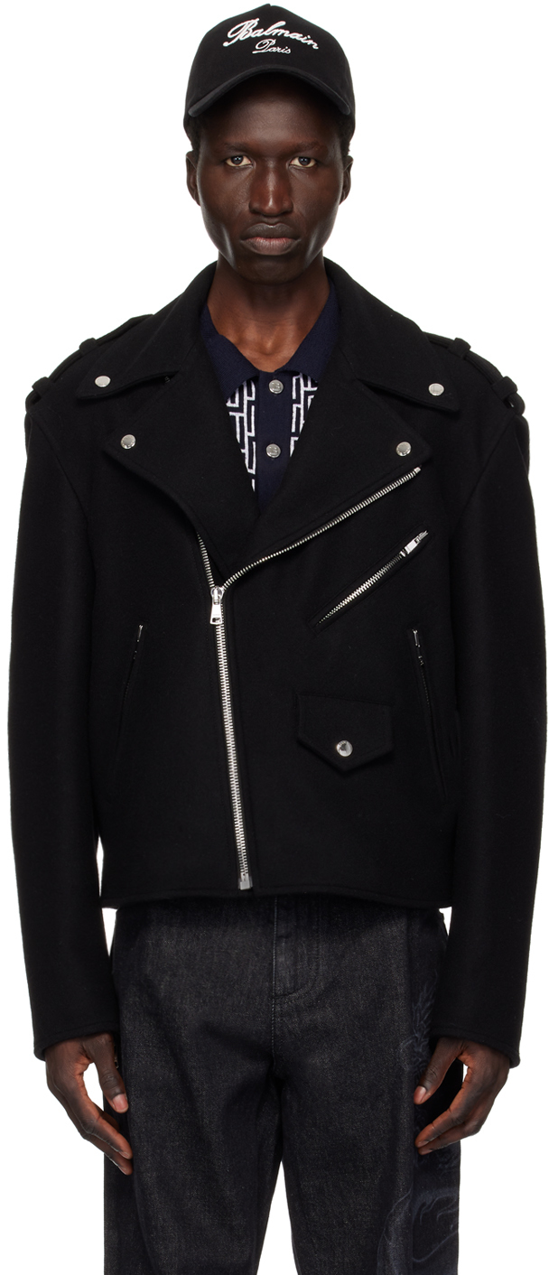 Black Biker Jacket