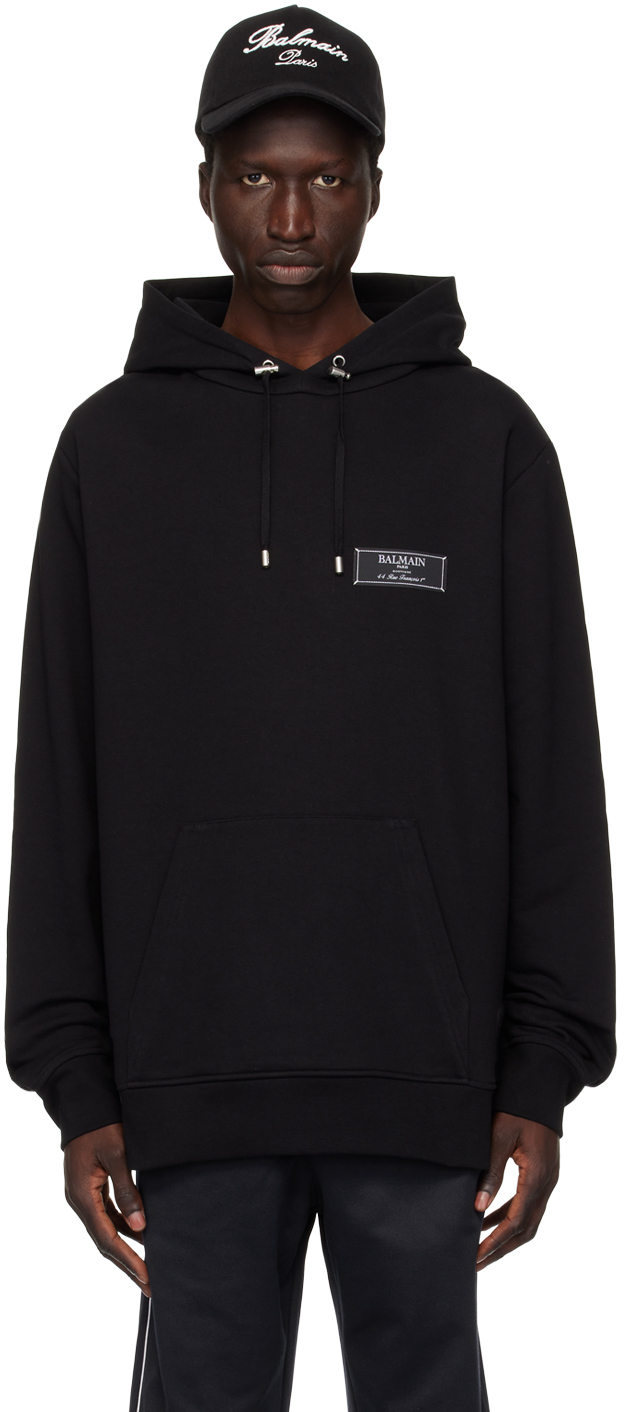 Navy 'Pierre Balmain' Hoodie