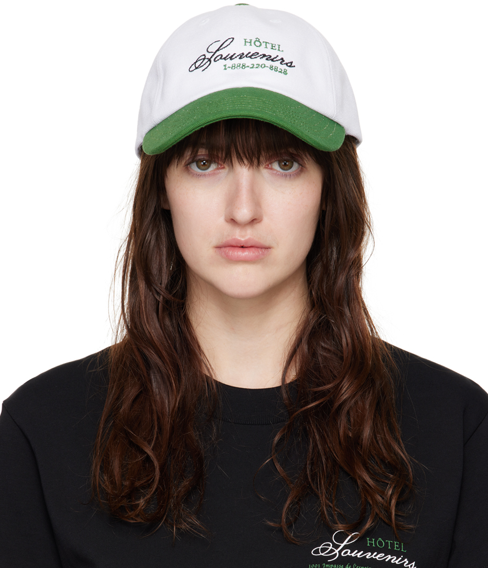 Apc White Jjjjound Edition Hotel Cap In Aab White