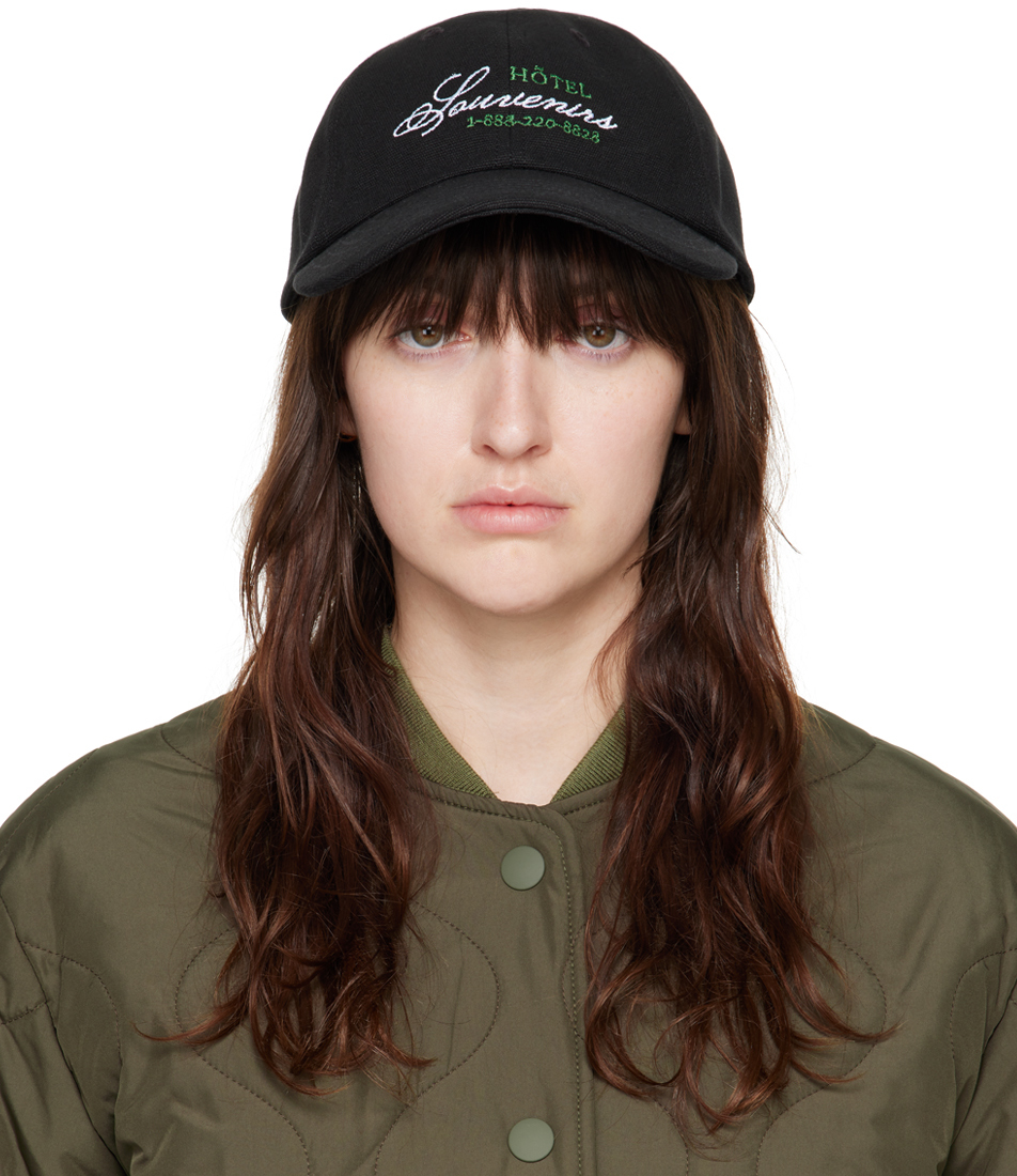Apc Black Jjjjound Edition Hotel Cap In Lzz Black