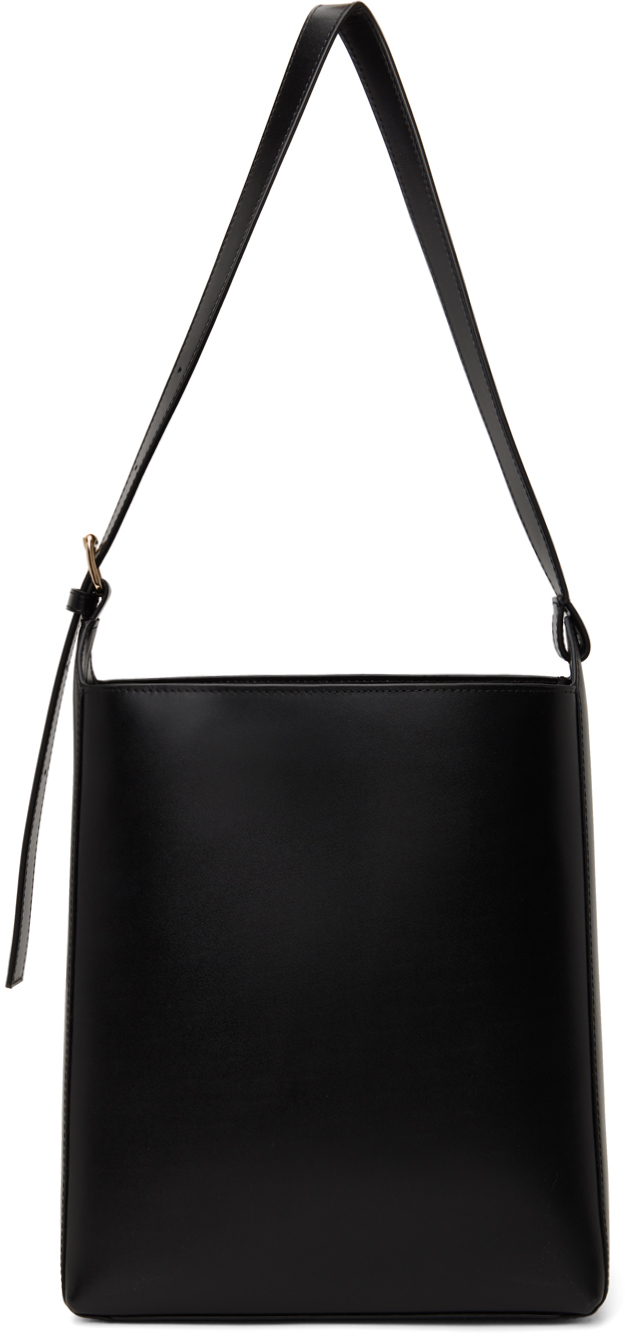 ハンドバッグ A.P.C. Black Leather Virginie Handbag Black Virginie Bag by A.P.C. on Sale