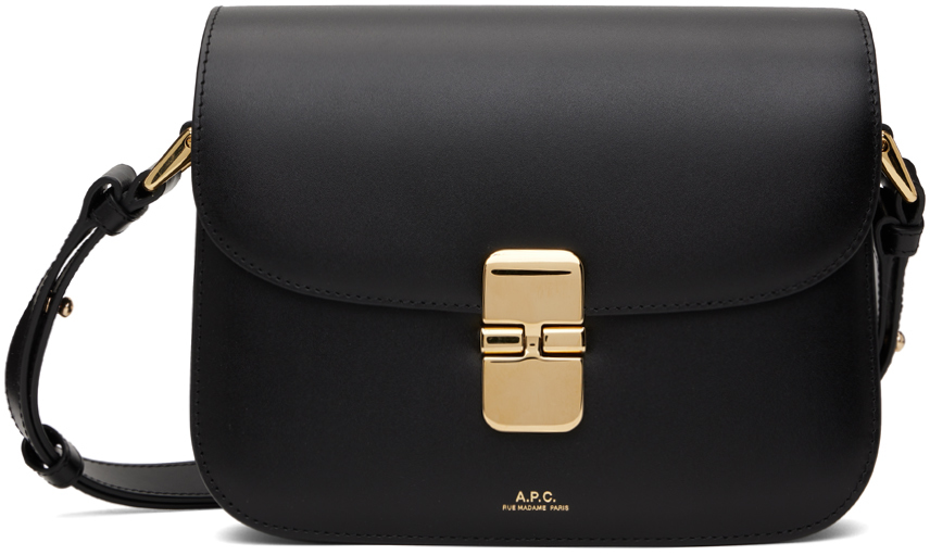 Apc Black Grace Small Bag In Lzz Black