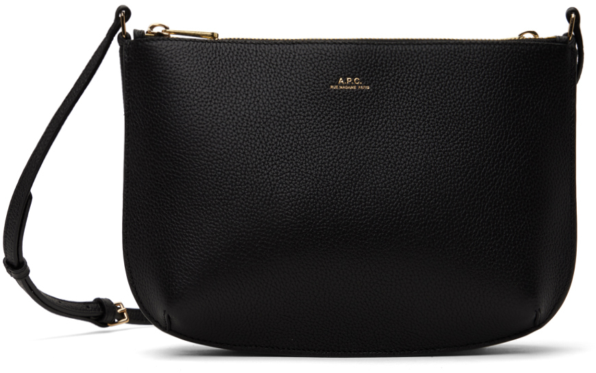 Shop Apc Black Sarah Bag In Lzz Black