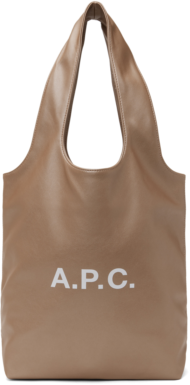 Apc leather tote bag best sale