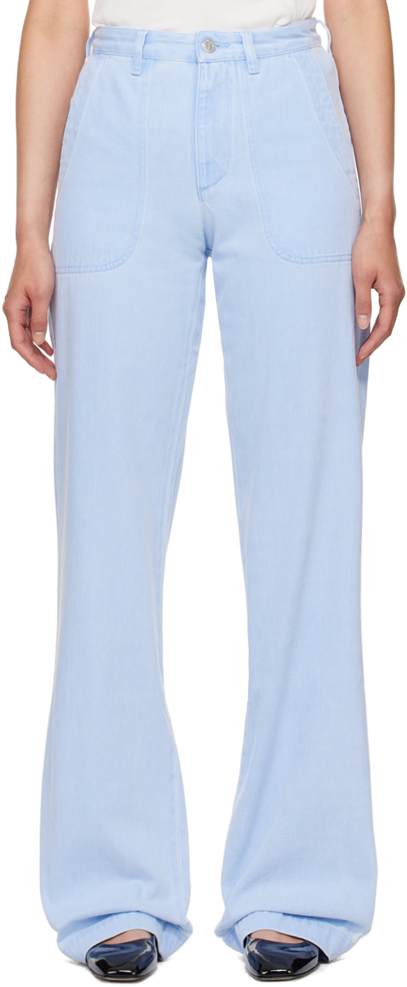Blue Seaside Jeans by A.P.C. on Sale