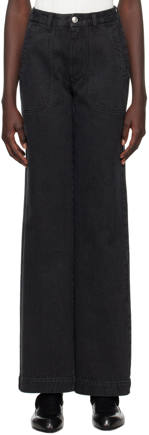 A. P.C. Black Seaside Jeans