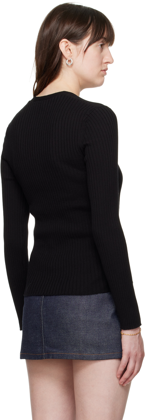 Apc Black Katie Holmes Edition Ambre Cardigan In Lzz Black