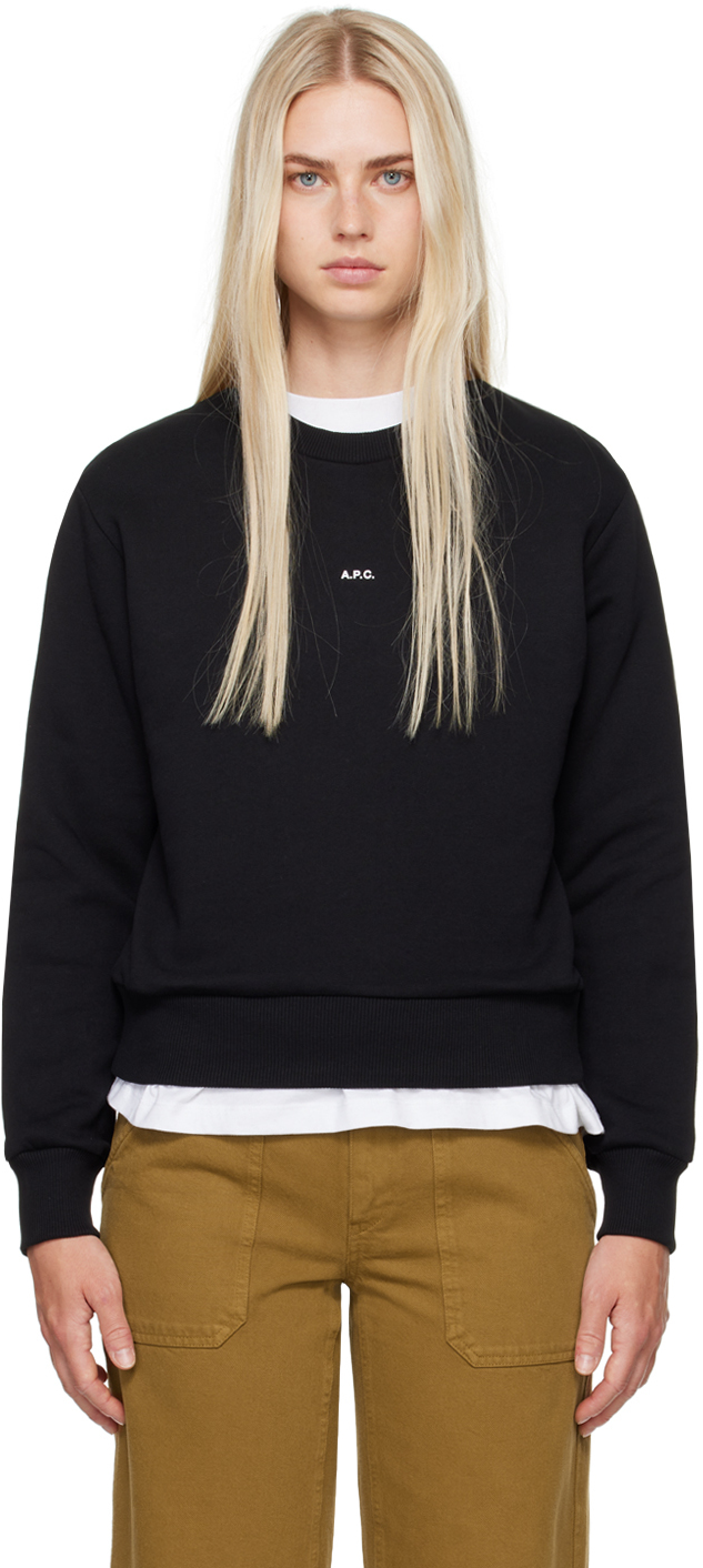 A.P.C. Printed Micro Logo ボクシー スウェット A.P.C. Printed Micro Logo ボクシー スウェット