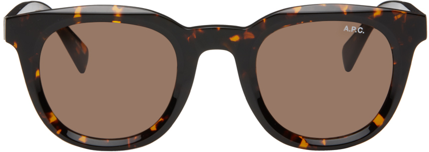 A. P.C. Brown Tame Impala Edition Reef Sunglasses