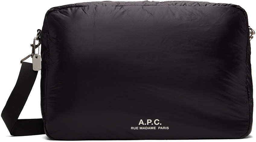 Black Pilot Bag by A.P.C. on Sale