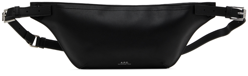 Shop Apc ブラック ミディアム Nino ベルトバッグ In Lzz Black