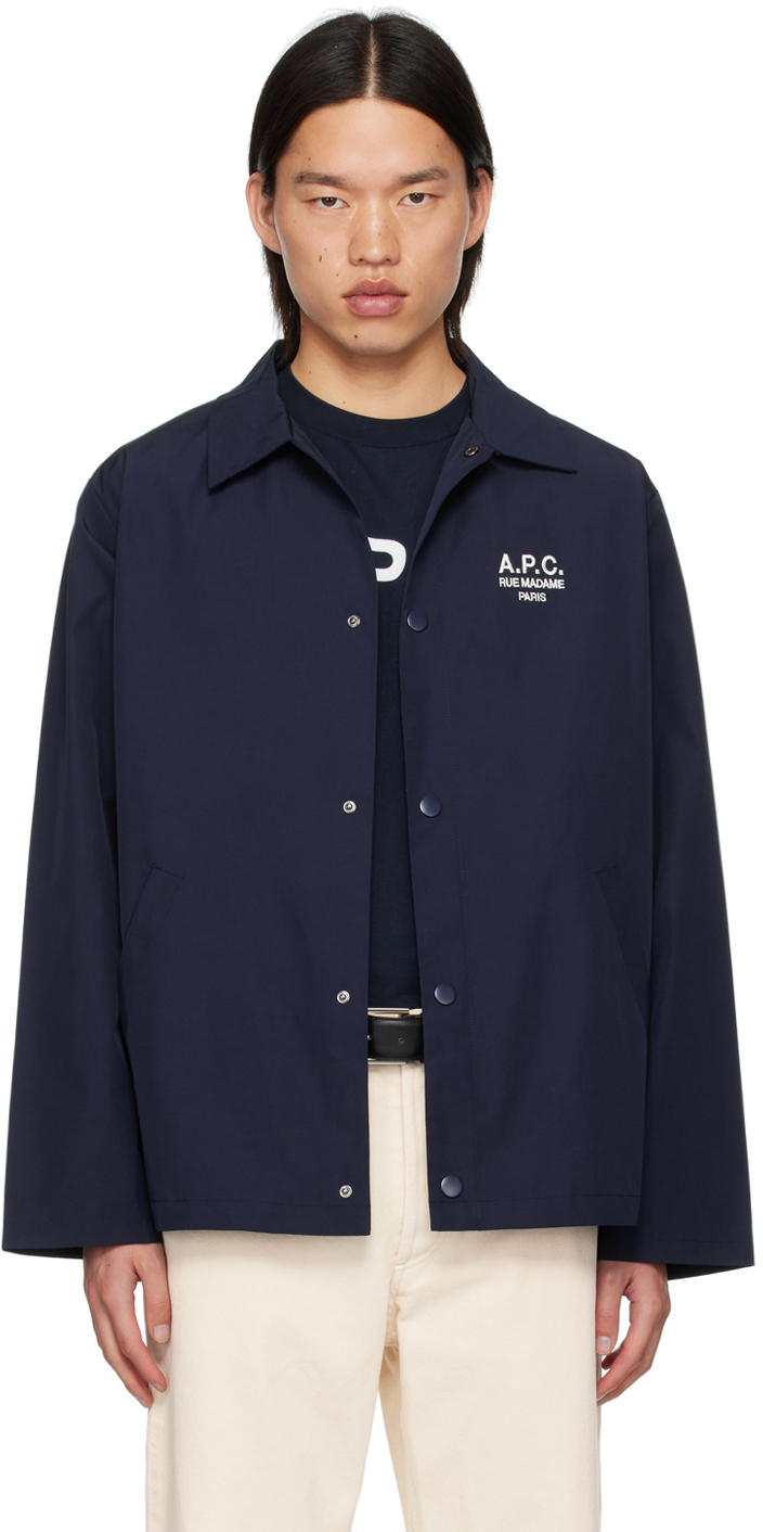 A. P.C. Navy Regis Jacket