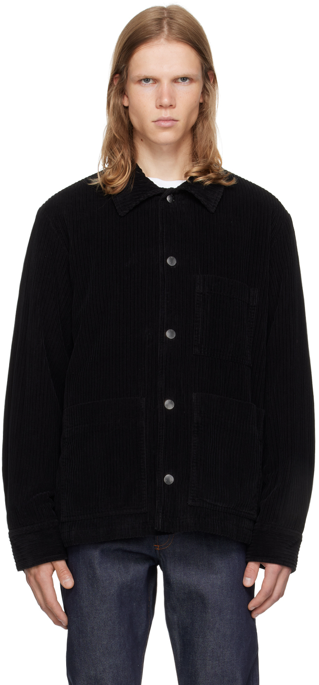 A. P.C. Black Emile Jacket