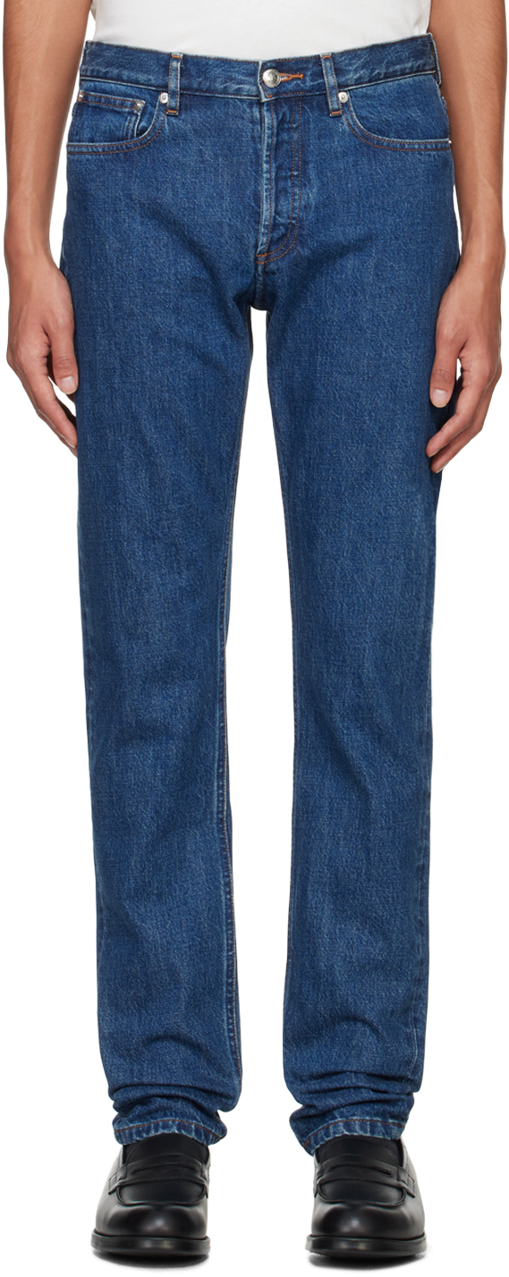 A. P.C. Blue Petit New Standard Jeans