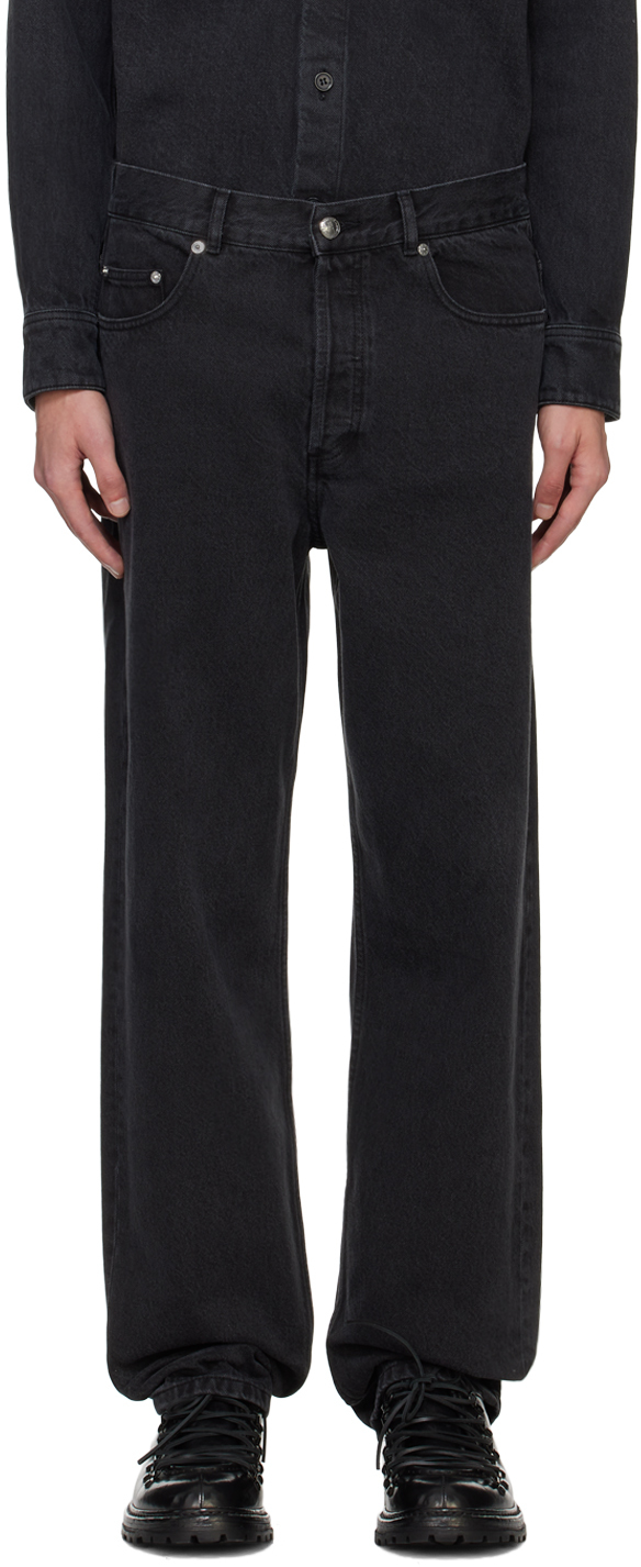 A. P.C. Black Fairfax Jeans