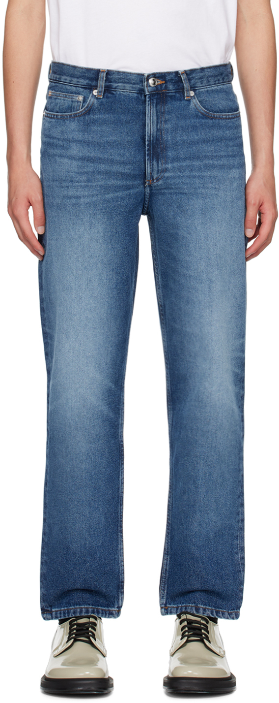 APC BLUE MARTIN JEANS 