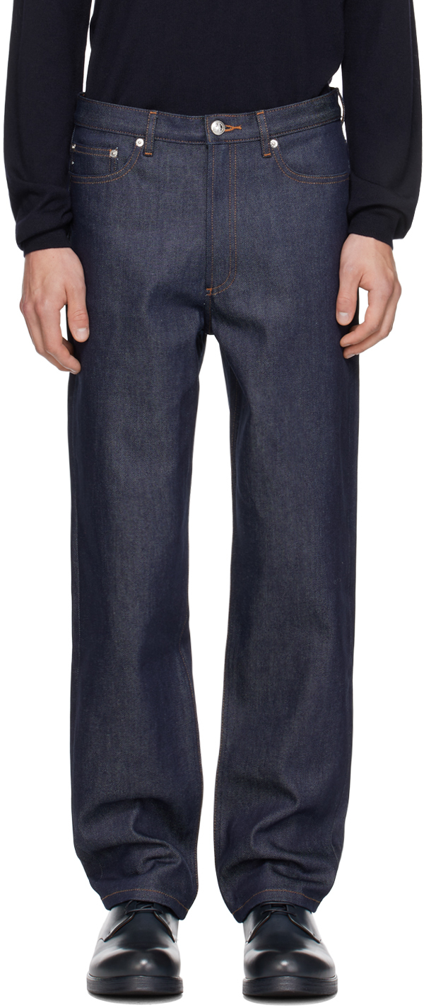Indigo Martin Jeans by A.P.C. on Sale